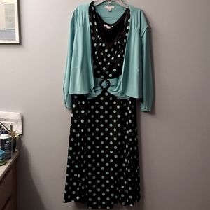 Womens tank style dress with jacket